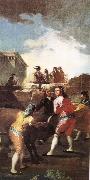 Francisco Goya La Novillada oil painting reproduction